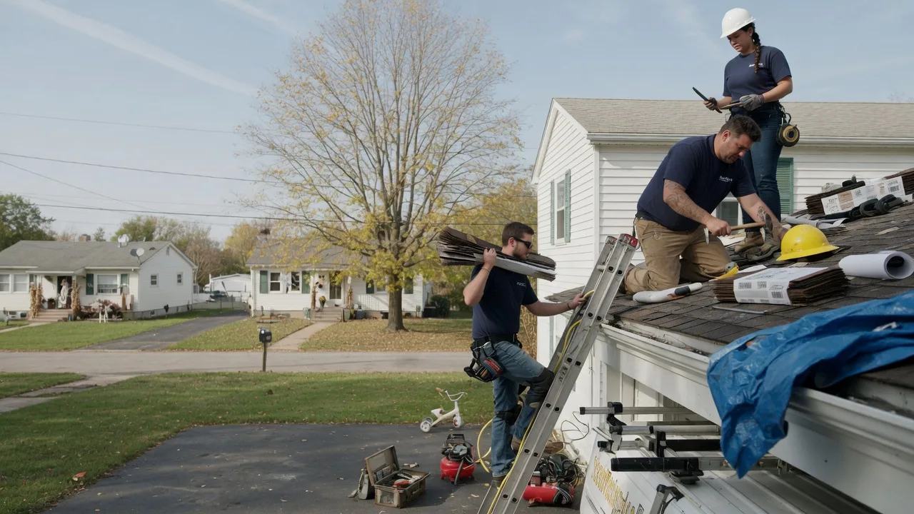 Local Roofing Contractors in Shelbyville, IL near me